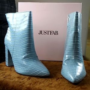 Just Fab Rosamund Booties, ladies size 12 (men's 10)